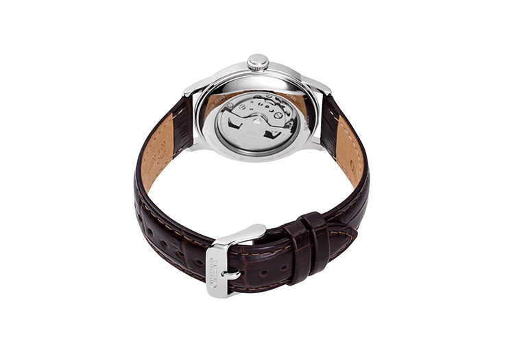 ORIENT RA-AC0M04Y Classic Bambino Automatic Gents Leather Strap Watch
