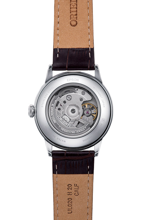 ORIENT RA-AC0M04Y Classic Bambino Automatic Gents Leather Strap Watch