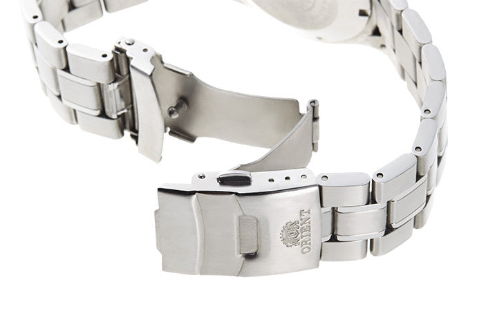 ORIENT AA02001B Mechanical Sports Watch, Metal Strap - 41.5mm