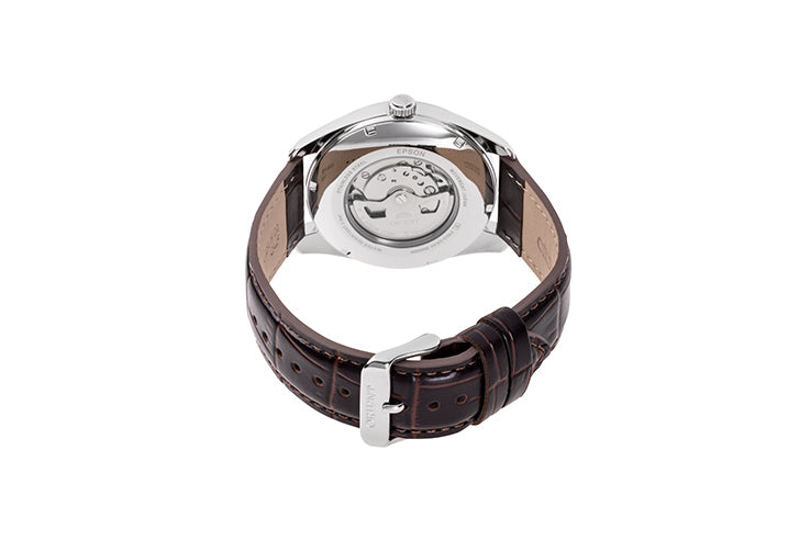 ORIENT RA-BA0005S Contemporary Automatic Leather Strap Watch