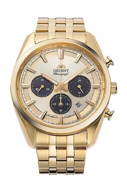 ORIENT RA-TX0301G10B Quartz Contemporary Watch Metal Strap- 40.0mm