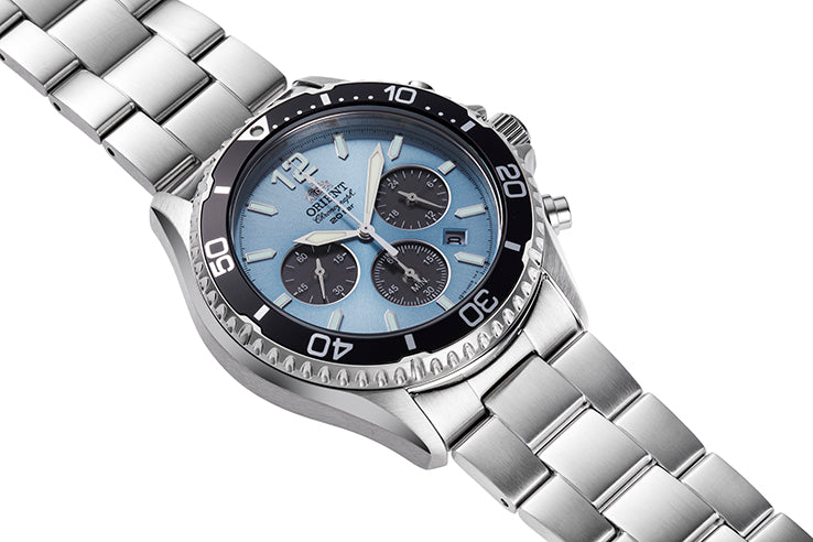 ORIENT RA-TX0206L Quartz Sports Watch, Metal Strap - 42.8mm