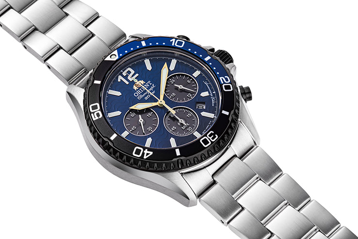 ORIENT RA-TX0208L Quartz Sports Watch, Metal Strap Limited Edition - 42.8mm