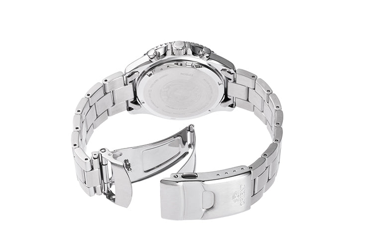 ORIENT RA-TX0206L Quartz Sports Watch, Metal Strap - 42.8mm