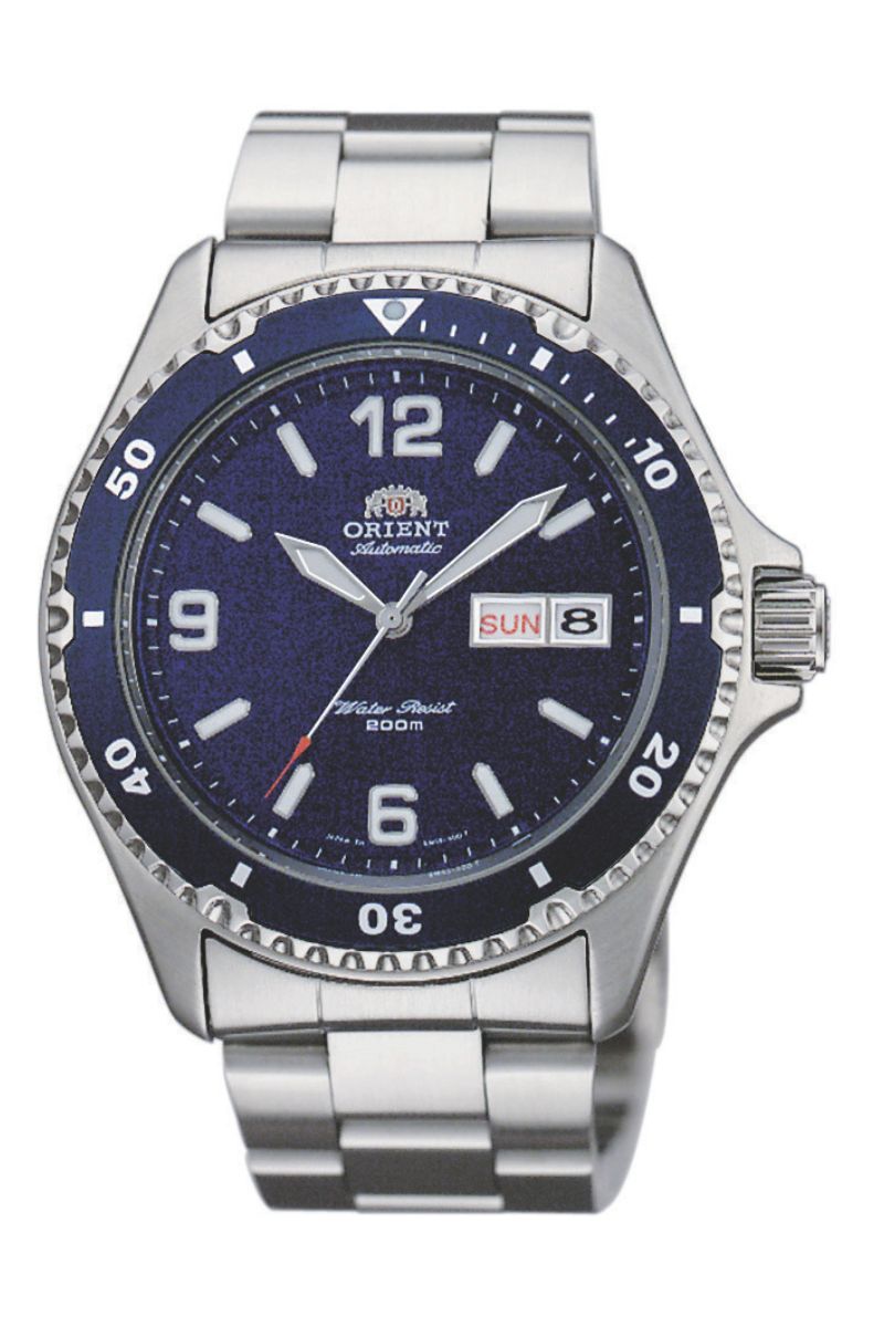 ORIENT AA02002D Mechanical Sports Watch, Metal Strap - 41.5mm