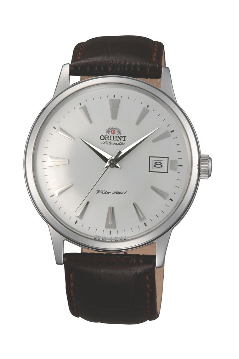 ساعة ORIENT AC00005W كلاسيكية بسوار جلدي أوتوماتيكية