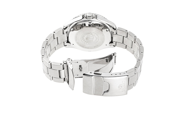 ORIENT RA-AA0810N Mechanical Sports Watch, Metal Strap - 41.8mm