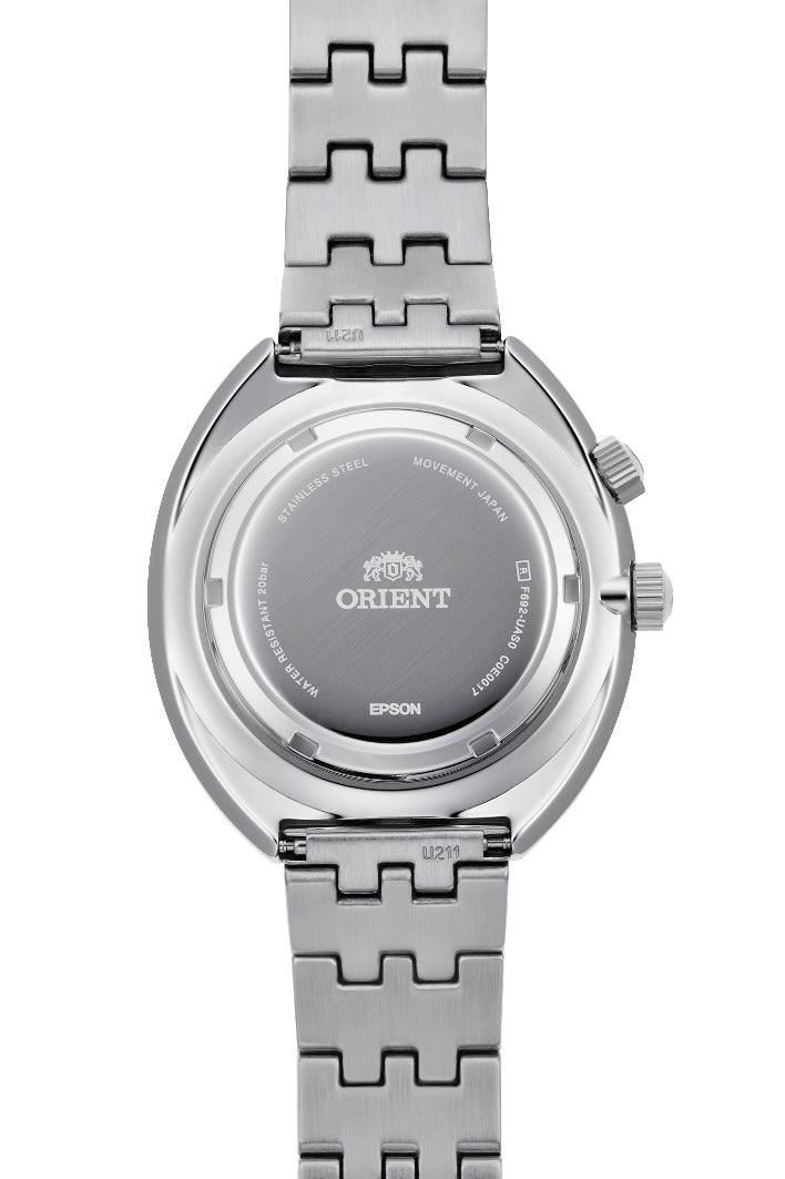 ORIENT RA-AA0E03L World Map Revival Automatic Gents Metal Bracelet Strap Watch