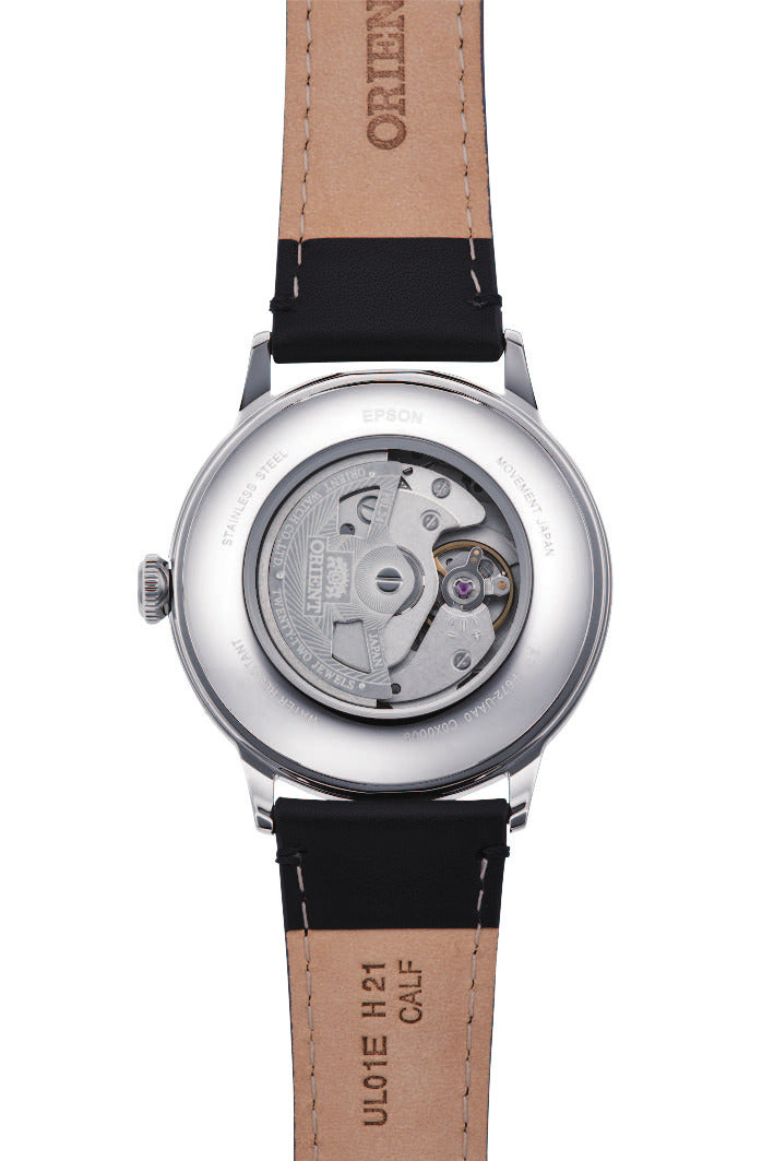 ساعة أورينت RA-AC0022S بامبينو كلاسيك أوتوماتيكية بحزام جلدي للرجال