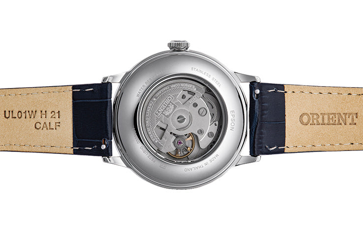 ORIENT RA-AC0024L Mechanical Classic Watch, Leather Strap - 40.5mm