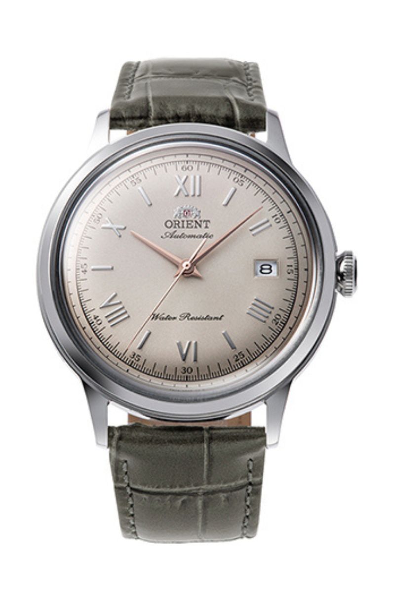 ORIENT RA-AC0025N Mechanical Classic Watch, Leather Strap - 40.5mm