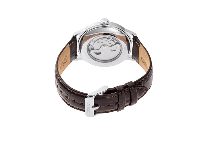 ORIENT RA-AC0026R Mechanical Classic Watch, Leather Strap - 40.5mm