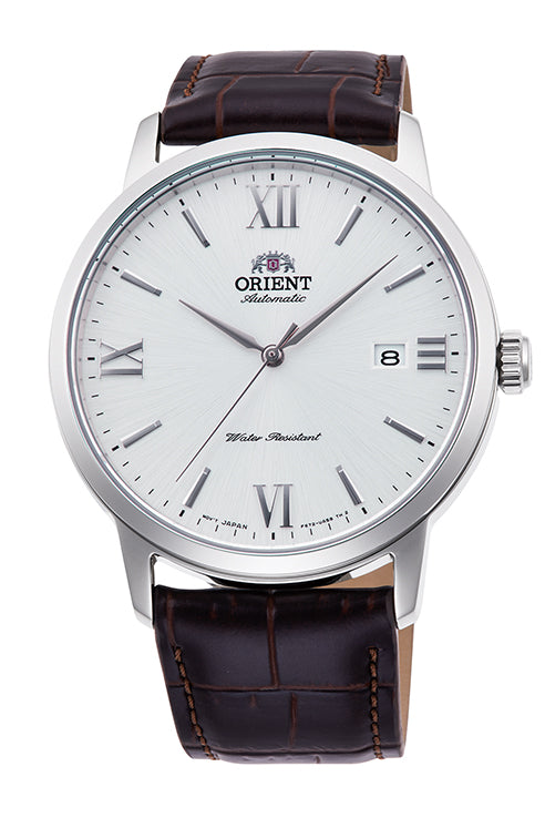 Find Orient AC0F12S Auto Leather Strap Watch Orient Watch UAE