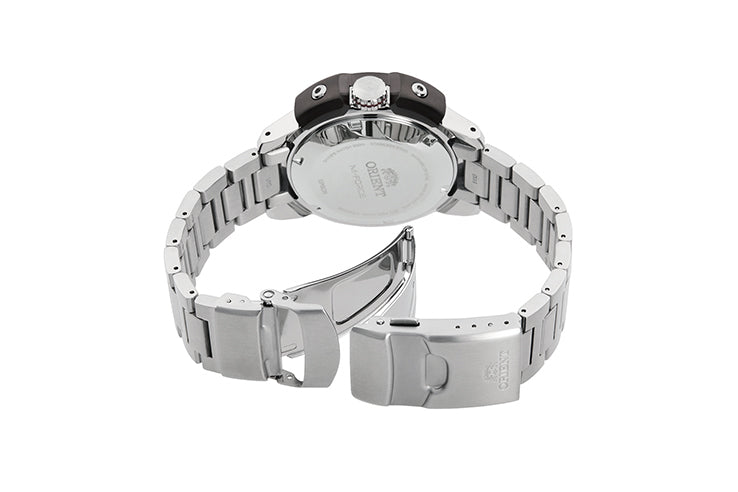 ساعة أورينت RA-AC0L01B رياضية أوتوماتيكية للرجال بسوار معدني