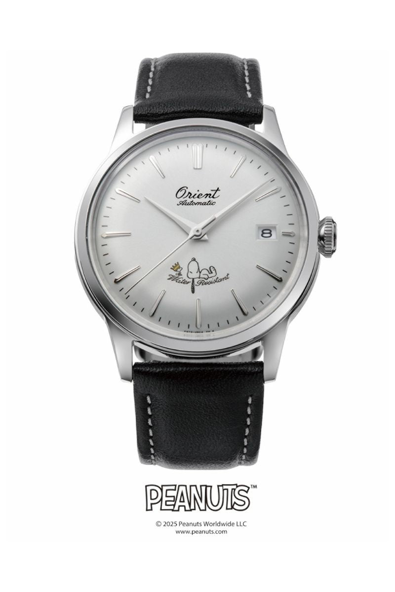ORIENT RA-AC0M16S Mechanical Classic Peanuts™ Watch, Leather Strap - 38.4mm Limited