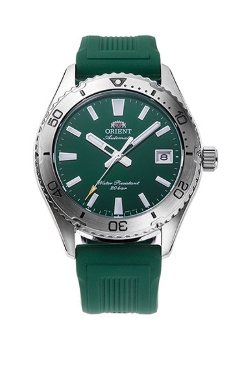 ORIENT RA-AC0Q11E Mechanical Sports Watch, Silicon Strap - 39.9mm