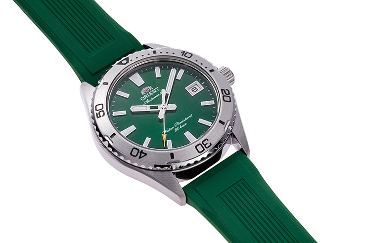 ORIENT RA-AC0Q11E Mechanical Sports Watch, Silicon Strap - 39.9mm