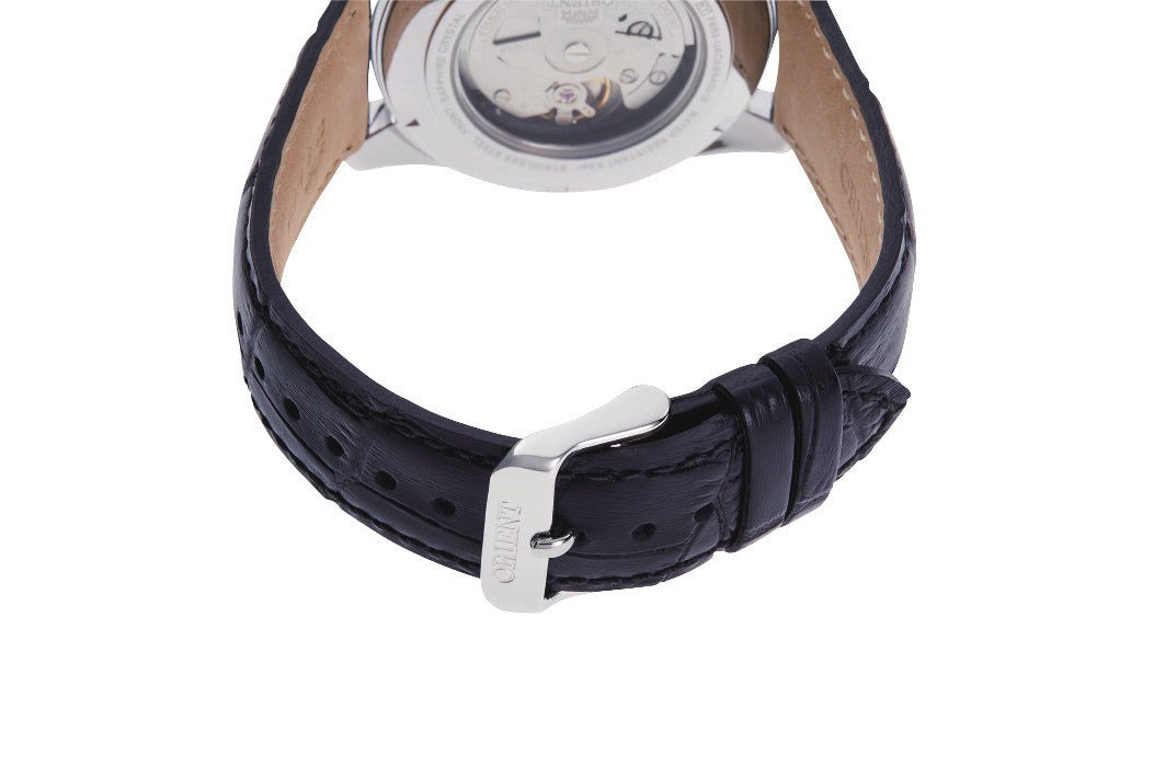 ORIENT RA-AK0310S Contemporary Automatic Gents Leather Strap Watch