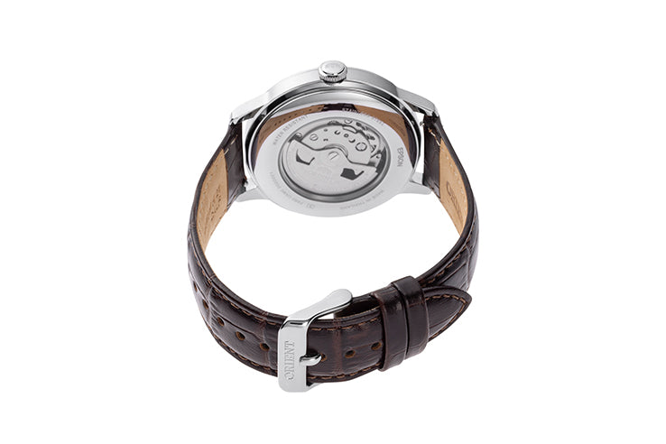 ORIENT RA-AK0805E Mechanical Classic Watch, Leather Strap - 41.5mm