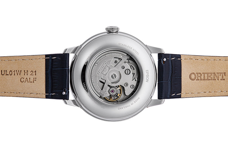 ORIENT RA-AK0806L Mechanical Classic Watch, Leather Strap - 41.5mm