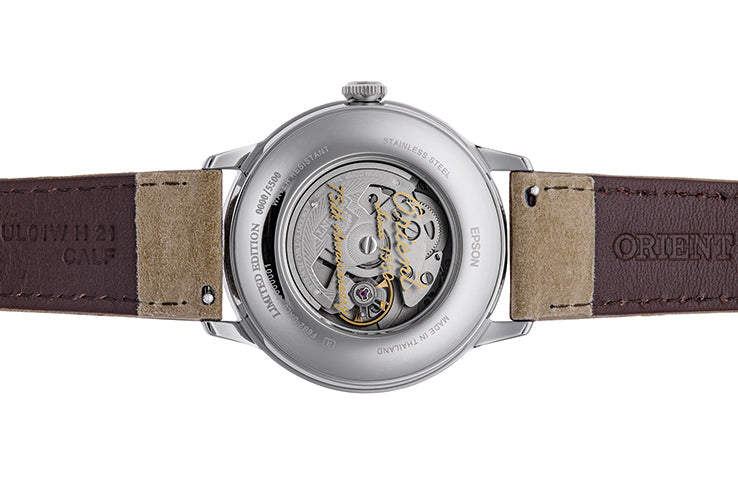 ORIENT RA-AK0808S Mechanical Classic Watch, Leather Strap - 41.5mm Limited