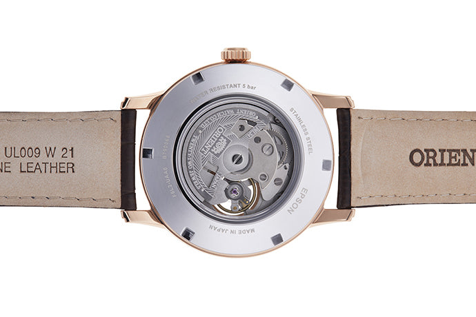ORIENT RA-AS0009S Mechanical Classic Watch, Leather Strap - 42.0mm