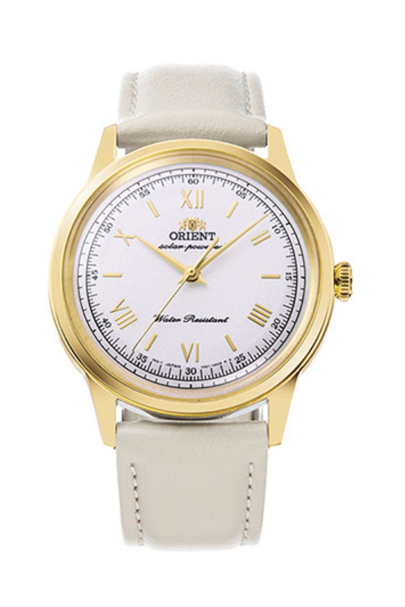 ORIENT RA-WK0001S Quartz Classic Watch, Synthetic leather Strap - 38.4mm