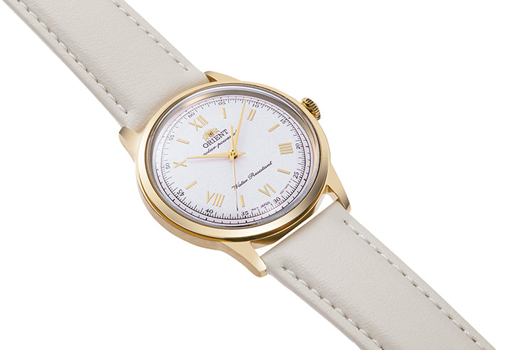 ORIENT RA-WK0001S Quartz Classic Watch, Synthetic leather Strap - 38.4mm