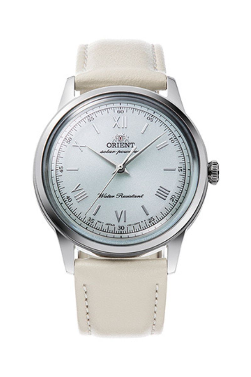 ORIENT RA-WK0002E Quartz Classic Watch, Synthetic leather Strap - 38.4mm