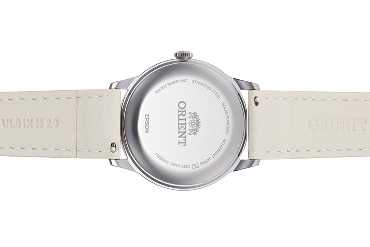 ORIENT RA-WK0002E Quartz Classic Watch, Synthetic leather Strap - 38.4mm