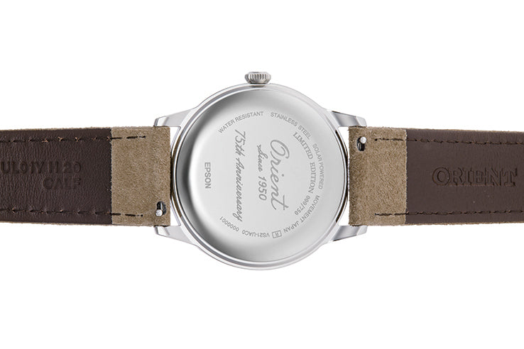 ORIENT RA-WK0006S Quartz Classic Watch, Leather Strap - 38.4mm Limited