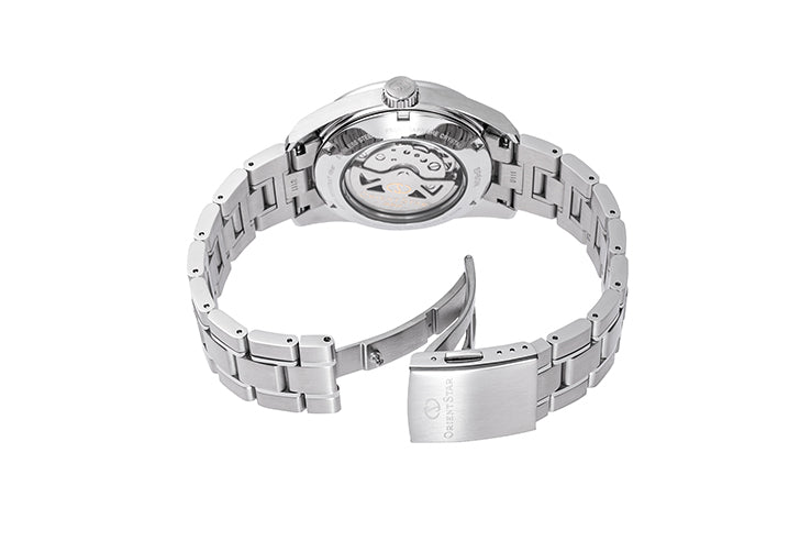 ORIENT STAR RE-AU0107E Mechanical Contemporary Watch, Metal Strap - 38.5mm
