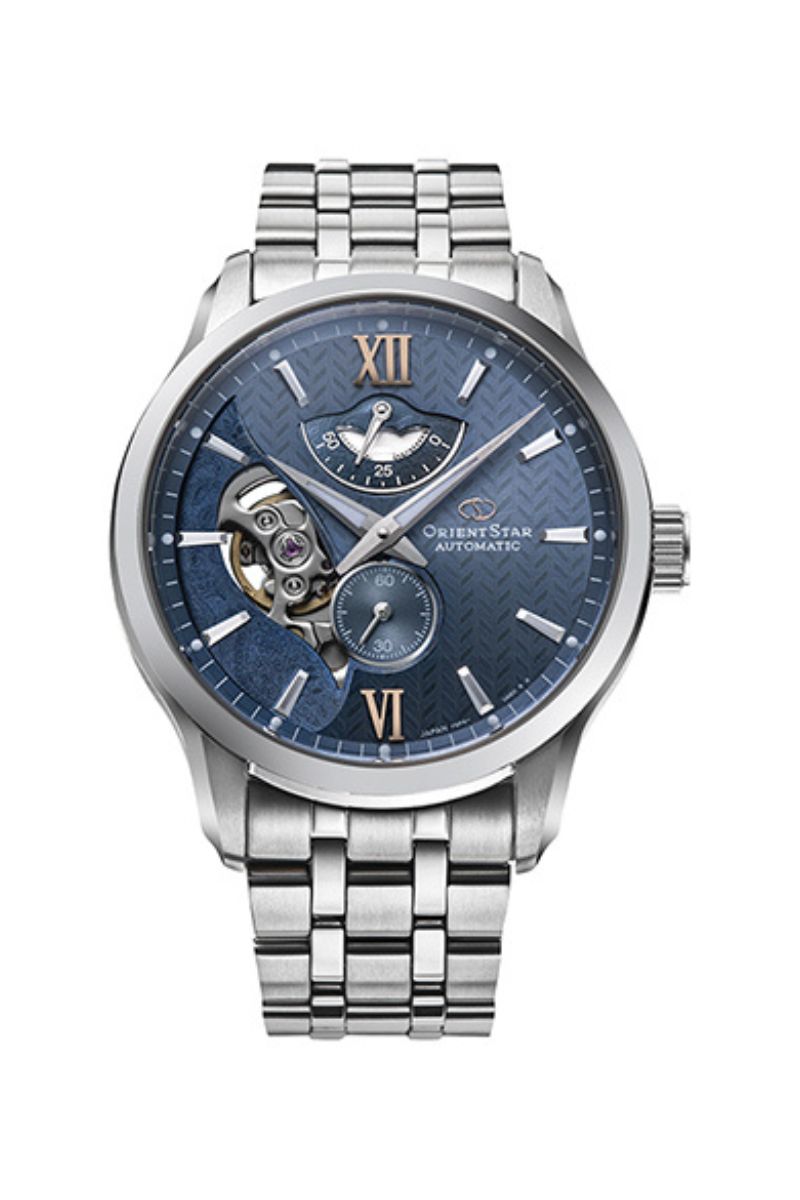 ORIENT STAR RE-AV0B08L Mechanical Contemporary Watch, Metal Strap - 41.0mm
