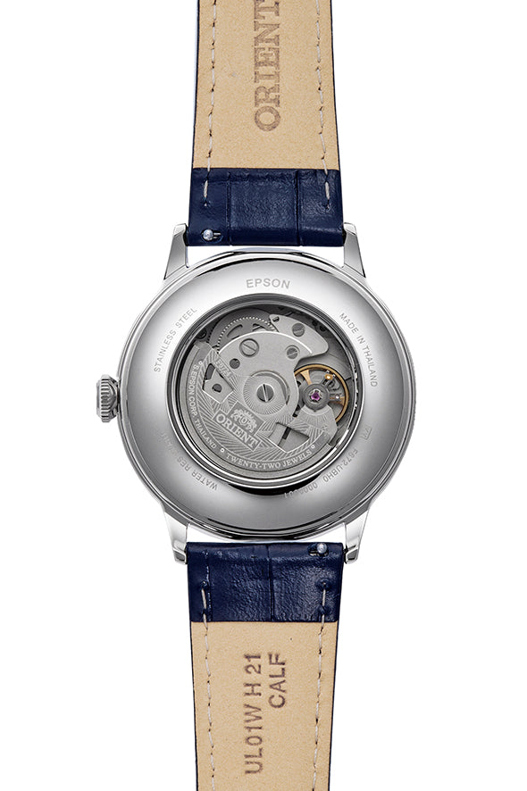 ORIENT RA-AC0030L Mechanical Bambino Watch, Leather Strap - 40.5mm