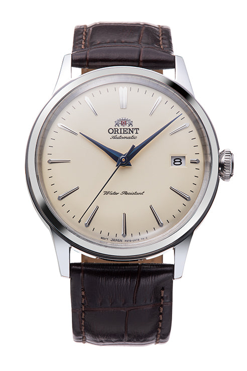 ORIENT RA-AC0M04Y  Classic Bambino Automatic Gents Leather Strap Watch