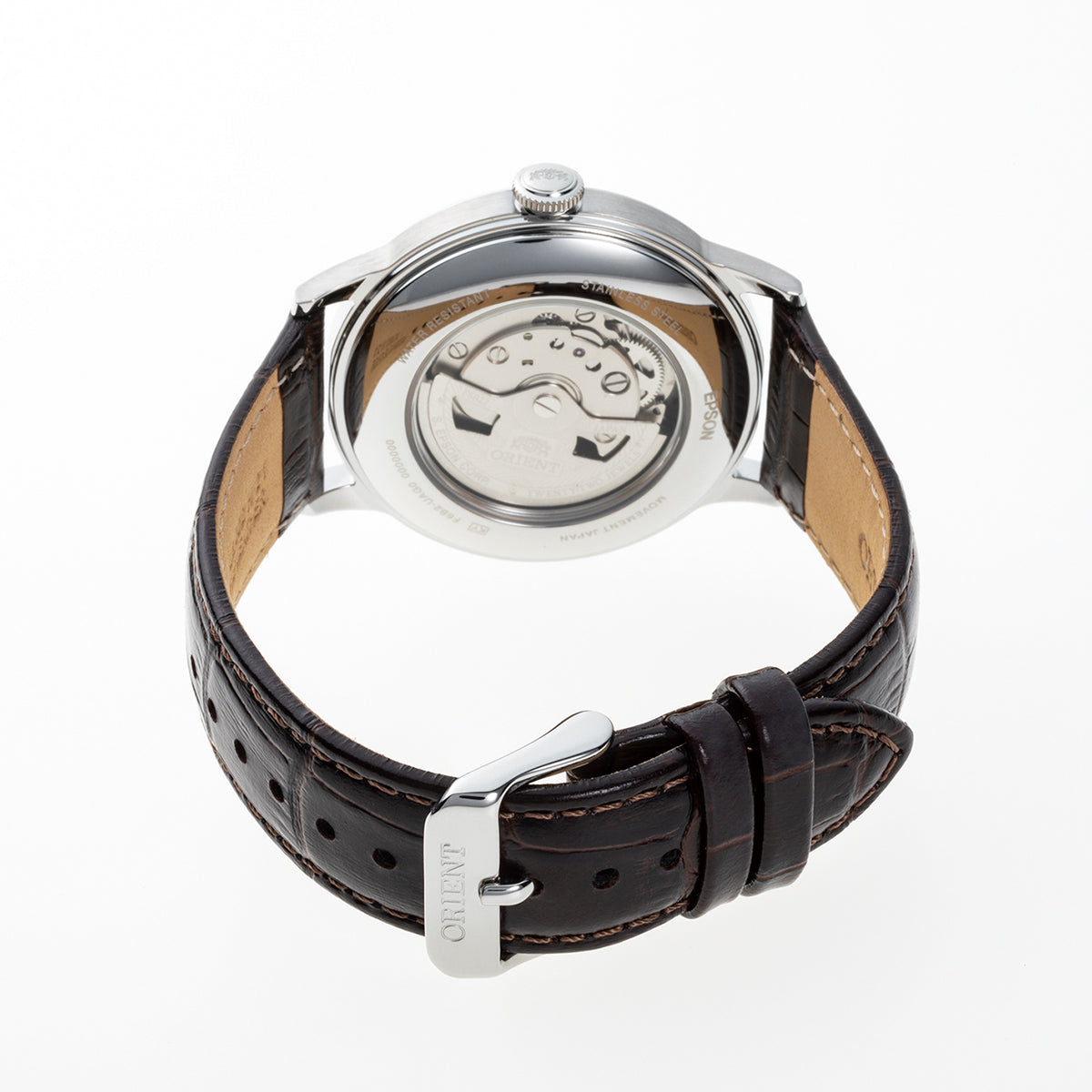 ORIENT RA-AK0702Y Classic Multi-function Automatic Leather Strap Watch
