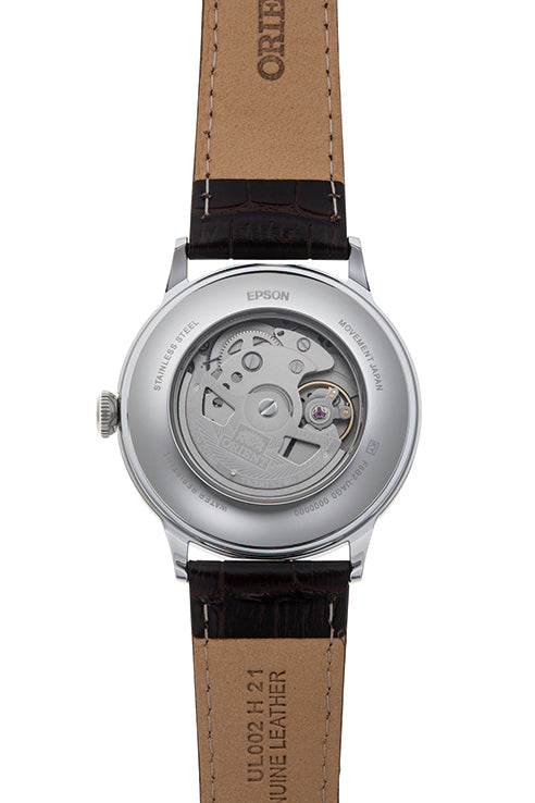 ORIENT RA-AK0702Y Classic Multi-function Automatic Leather Strap Watch