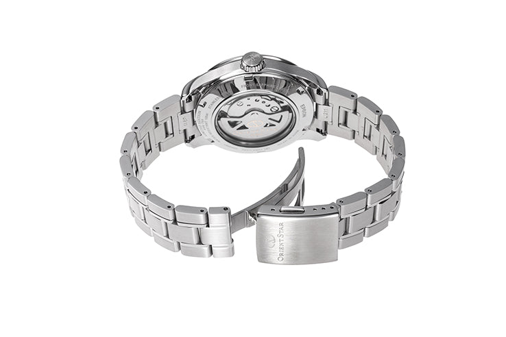 ORIENT STAR RE-AT0019L00B Mechanical Contemporary Watch, Metal Strap - 39.3mm