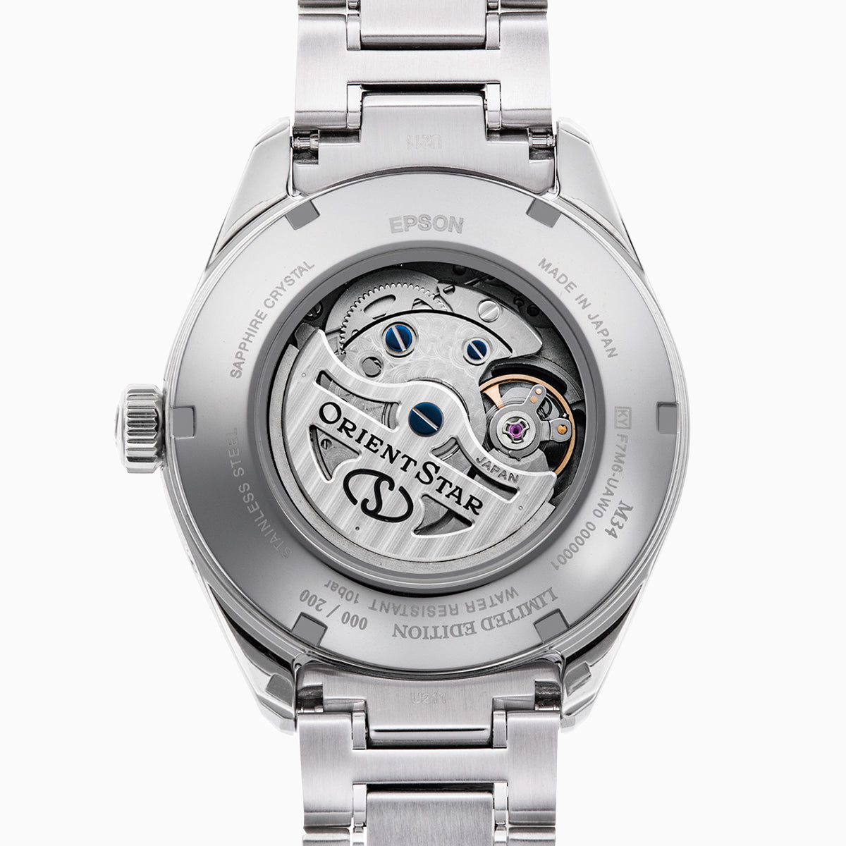 ORIENT STAR RE-AY0202A Mechanical Contemporary Collection M34 Watch, Metal Strap - 40.0mm