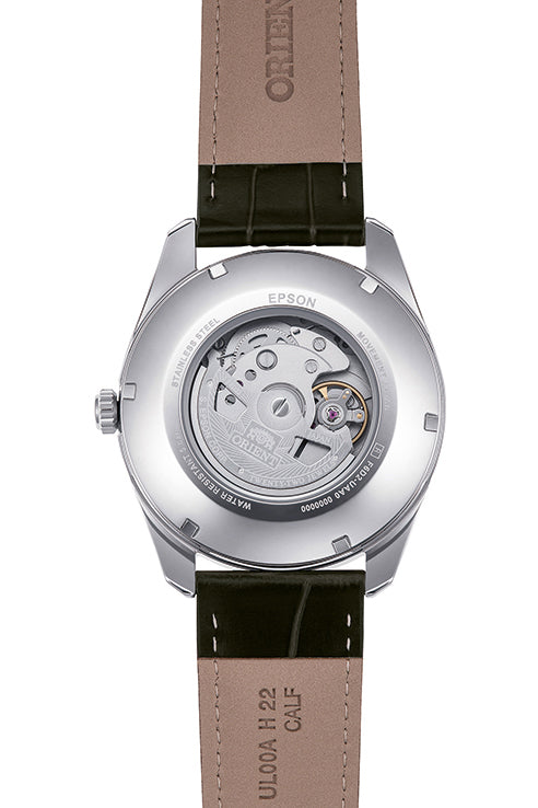 ORIENT RA-BA0006B  Contemporary Multi-year Calendar Automatic Leather Strap Watch