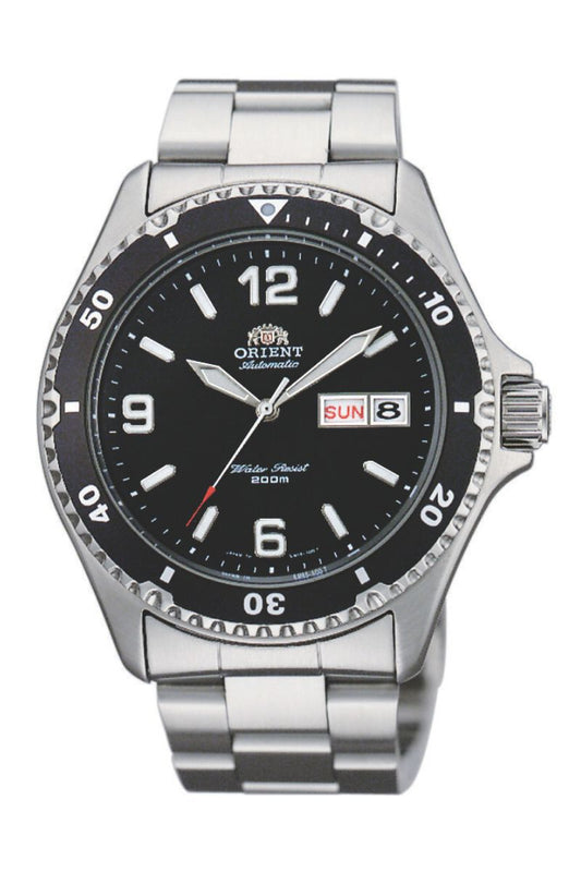 ORIENT AA02001B Mechanical Sports Watch, Metal Strap - 41.5mm