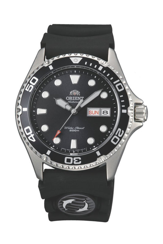 ORIENT AA02007B Mechanical Sports Watch, Rubber Strap - 41.5mm