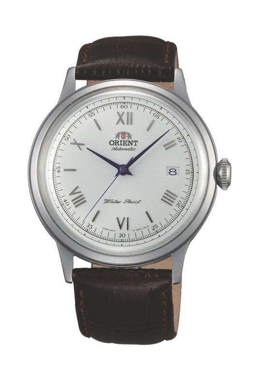 ORIENT AC00007W Mechanical Classic Watch, Leather Strap