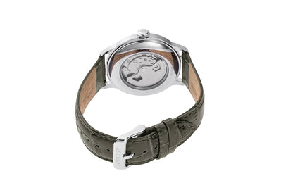 ORIENT RA-AC0025N Mechanical Classic Watch, Leather Strap - 40.5mm