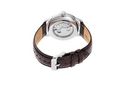 ORIENT RA-AC0026R Mechanical Classic Watch, Leather Strap - 40.5mm