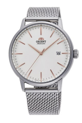 ORIENT RA-AC0E07S Contemporary Automatic Gents Metal Bracelet Strap Watch