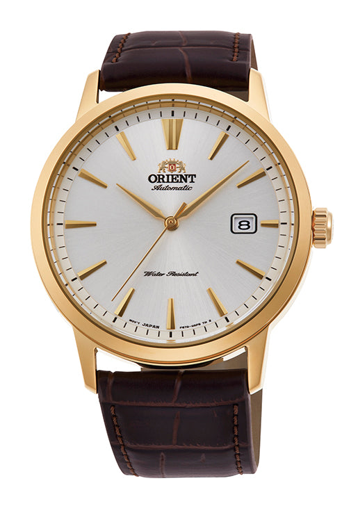 ORIENT RA-AC0F04S Contemporary Automatic Gents Leather Strap Watch