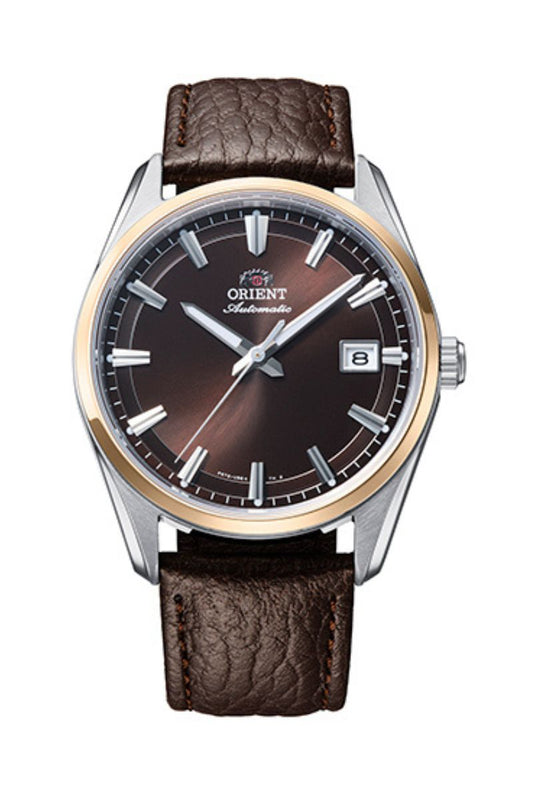 ORIENT RA-AC0R03Y Mechanical Contemporary Watch, Leather Strap - 38.5mm