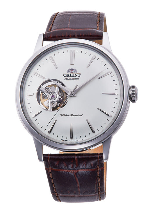 ORIENT RA-AG0002S Bambino semi skeleton Classic Automatic Gents Leather Strap Watch