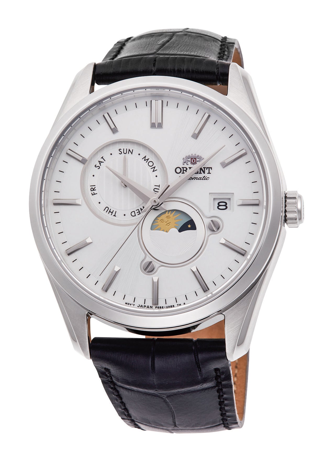 ORIENT RA-AK0310S Contemporary Automatic Gents Leather Strap Watch